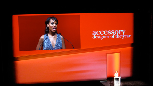 Kerry Washington, presenter for Accessory Designer of the Year