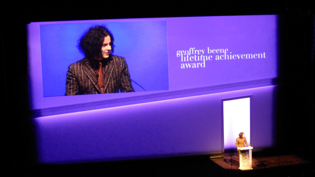 Jack White, introducing Anna Sui