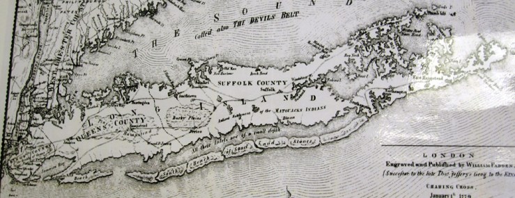1779 Map of Fire Island
