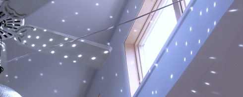 disco glints in daylight