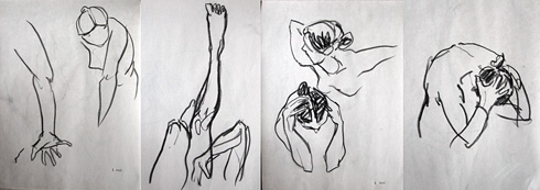 gesture drawings