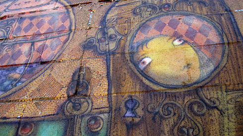os_gemeos_02 Coney Island mural, Os Gemeos