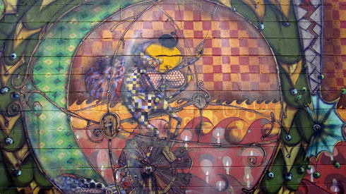 os_gemeos_05 Coney Island mural, Os Gemeos