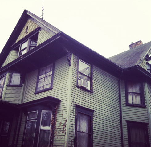 a house in the South Wedge, Rochester, NY
