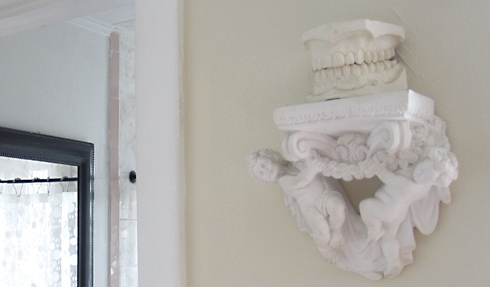 plaster angels and teeth