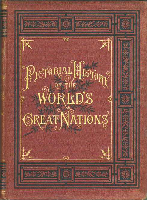 A Pictorial History of the World's Great Nations (book cover)