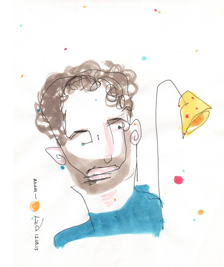 blind contour drawing