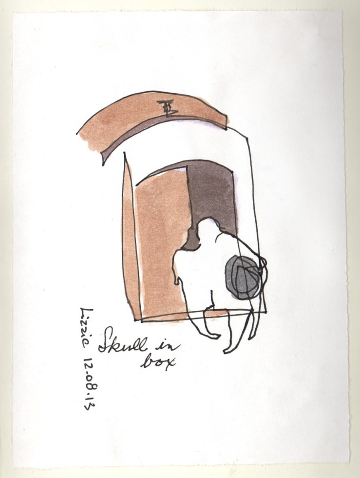 blind contour drawing