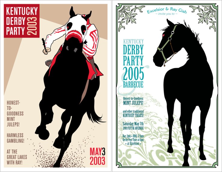 Electrofork Kentucky Derby posters