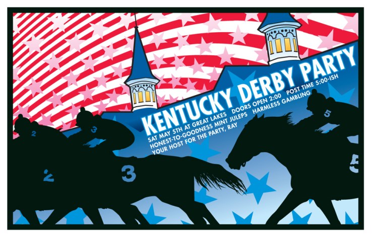 Electrofork Kentucky Derby poster