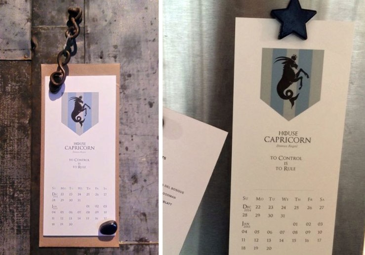 Electrofork 2015 Zodiac calendar