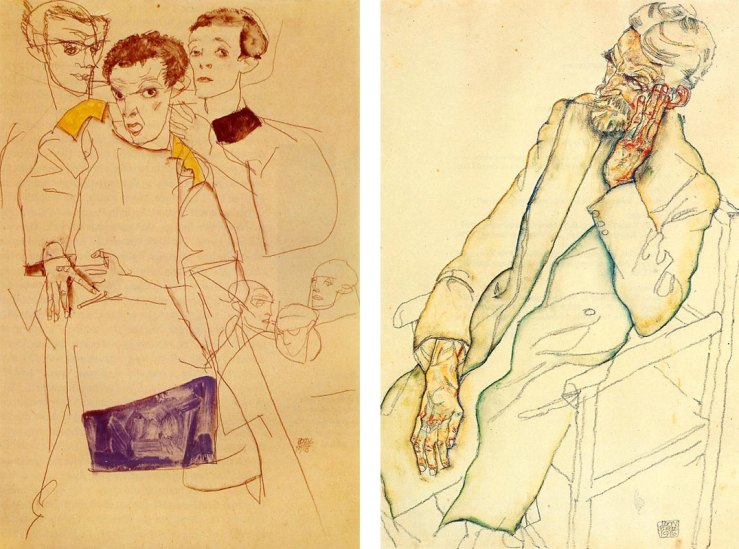 Schiele Portraits at Neue Galerie 2015