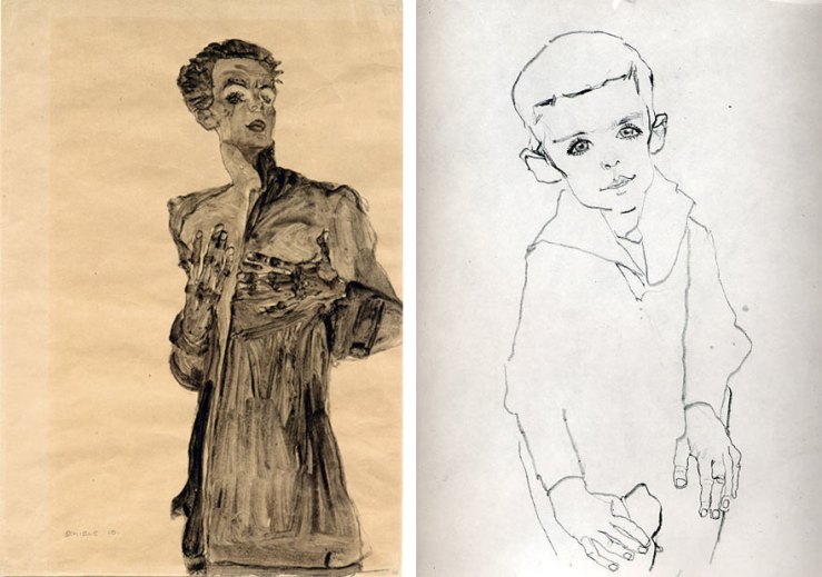 Schiele Portraits at Neue Galerie 2015