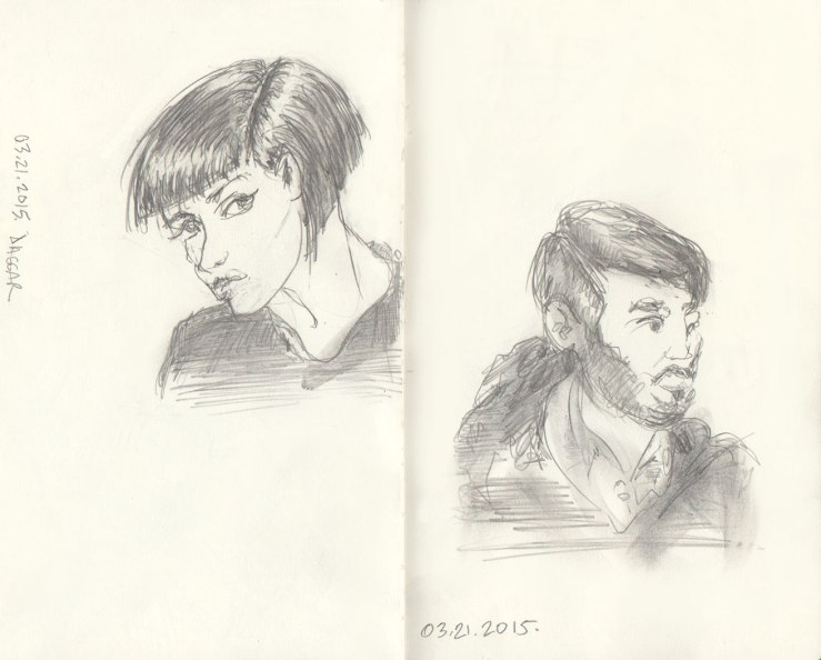 pencil sketches