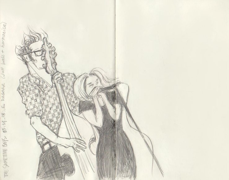 The Sometime Boys- drawing