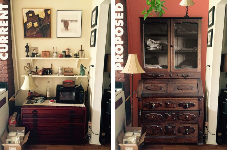 kitchen nook redesign