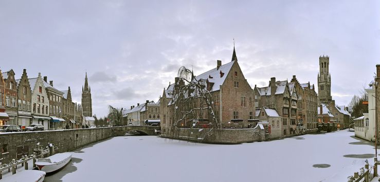 Bruges in winter