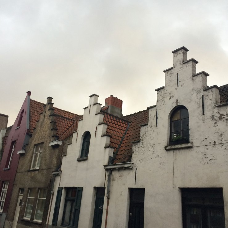 Stepped gables; twins