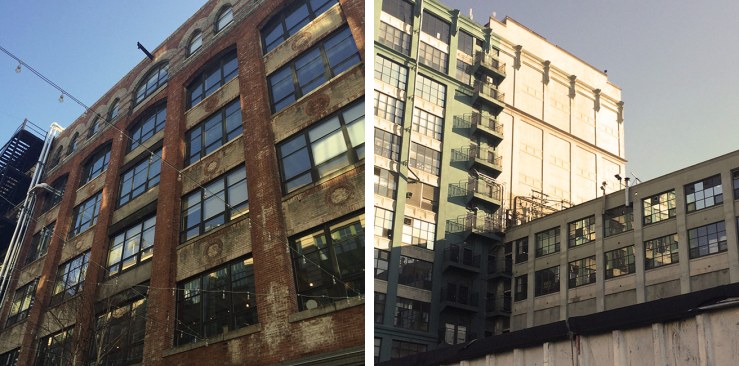 Industrial streetscapes of Sunset Park