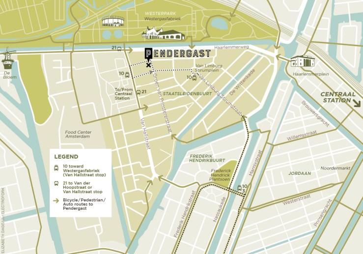 Amsterdam West, and Pendergast