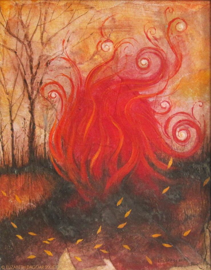 A painting of autumn