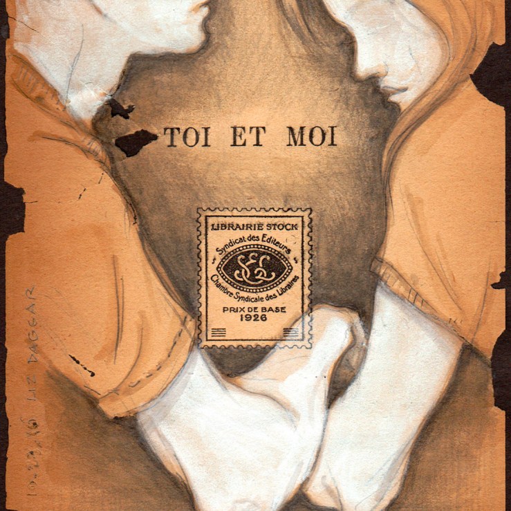 Imprint page of the Toi et Moi book