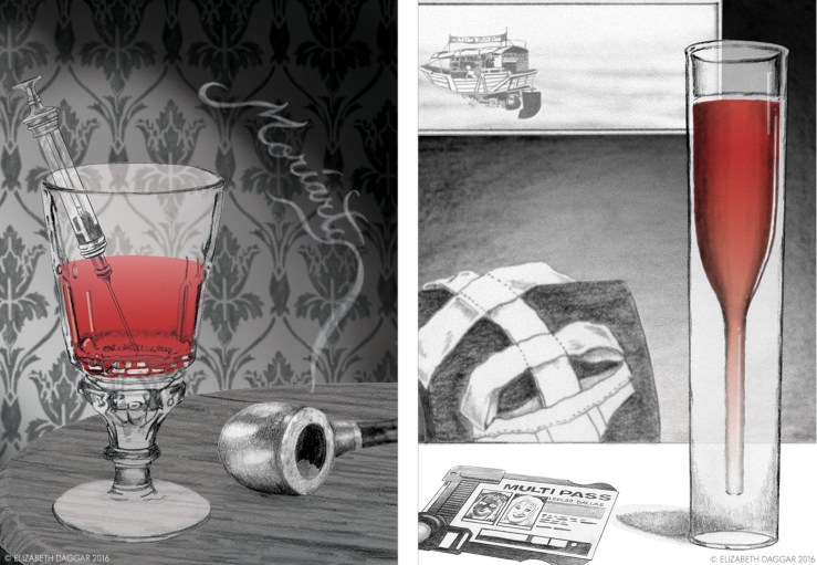 Illustrations by E Daggar