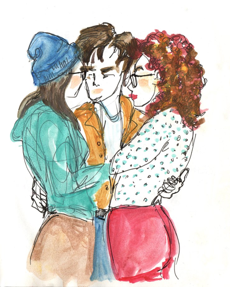 Watercolor:threesome
