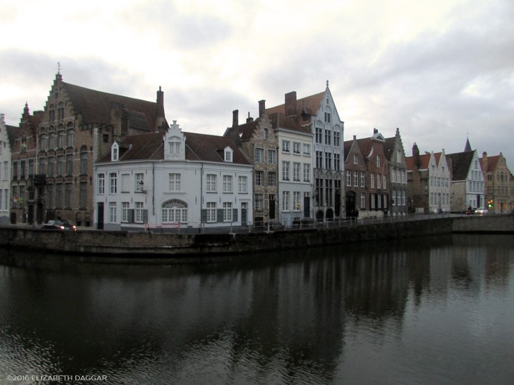 Brugge canal houses