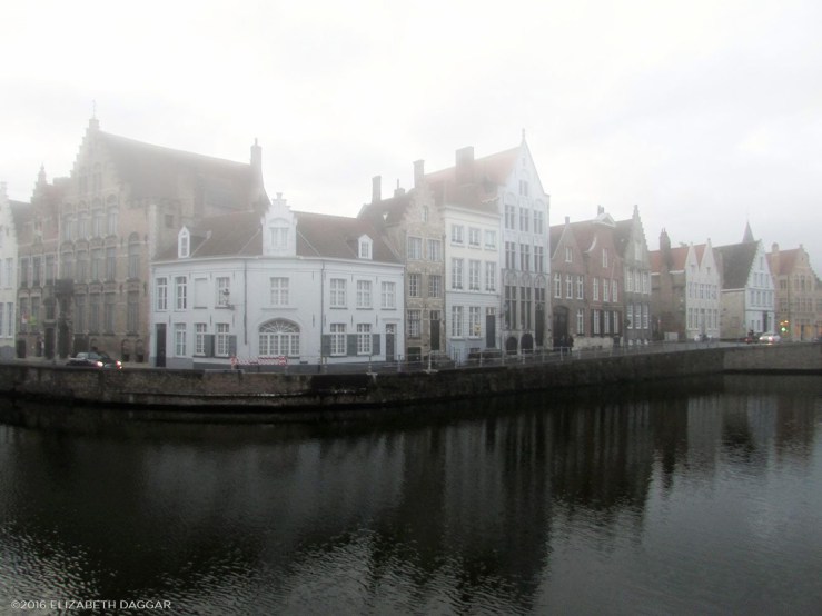 Brugge canal houses