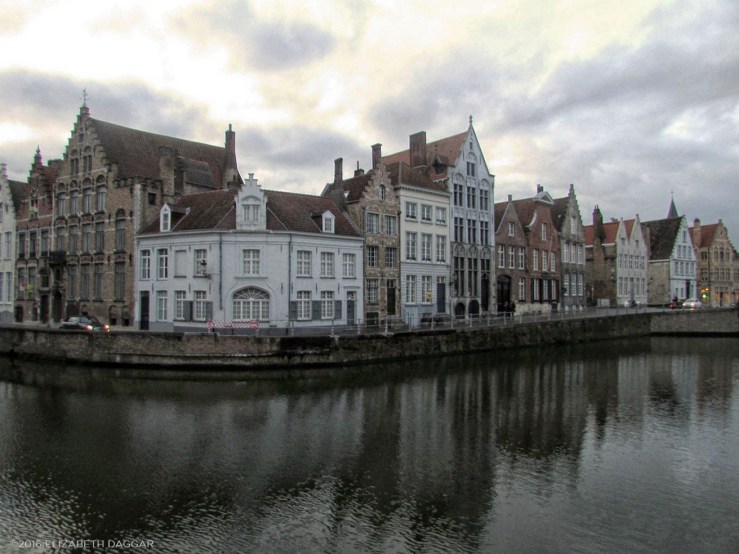 Brugge canal houses