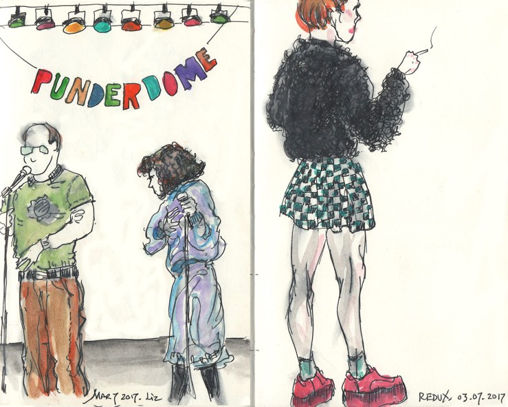 Punderdome comedy at Littlefield