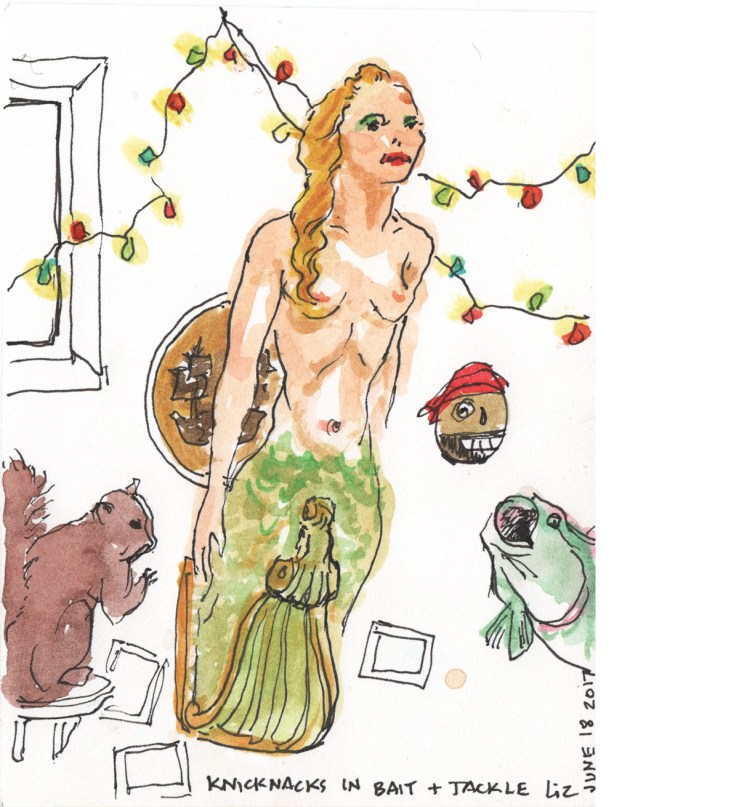 Do-dads inside Red Hook Bait & Tackle