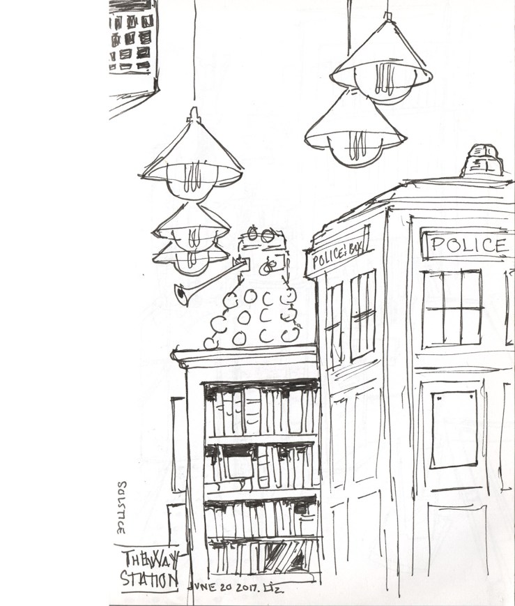 TARDIS at the Way Station