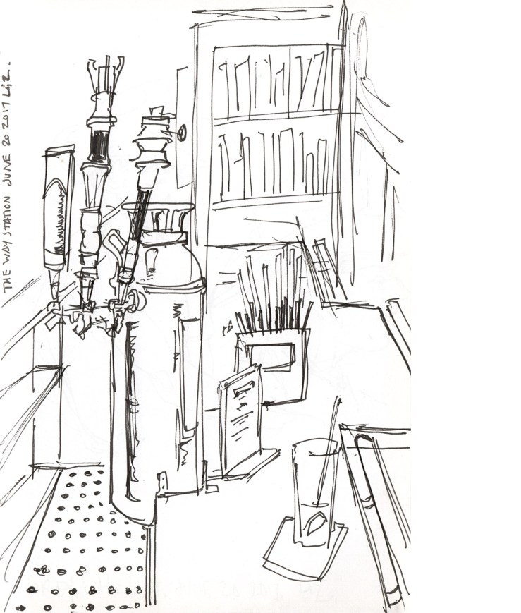 Interior of the Way Station