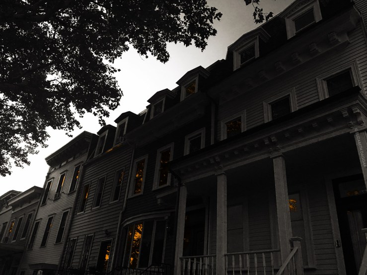 photo colorization of windows by Elizabeth Daggar