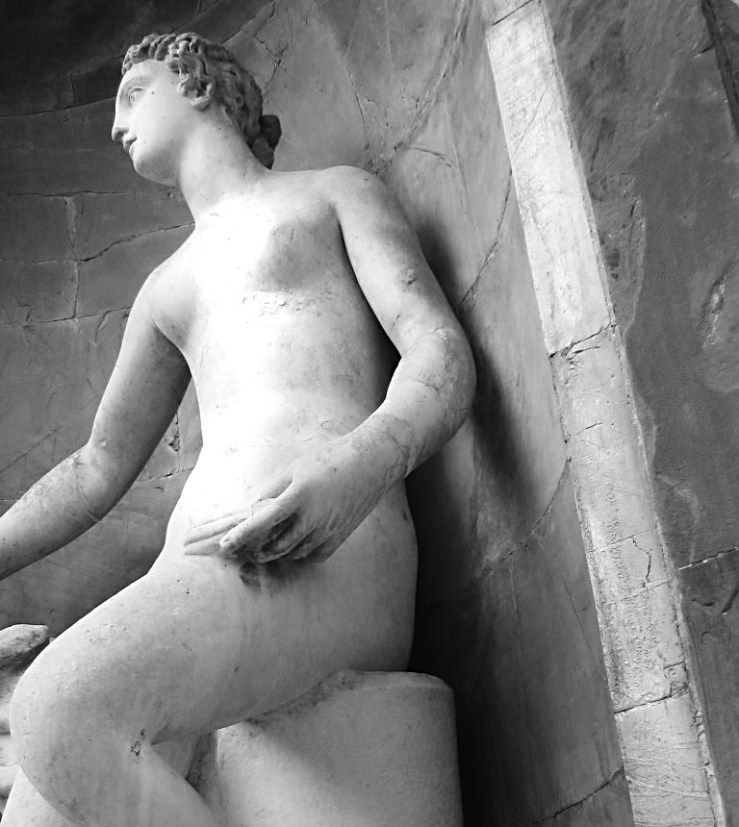 A sculpture in Florence