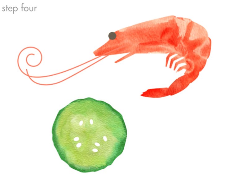 step four: use the vectors as a clipping mask