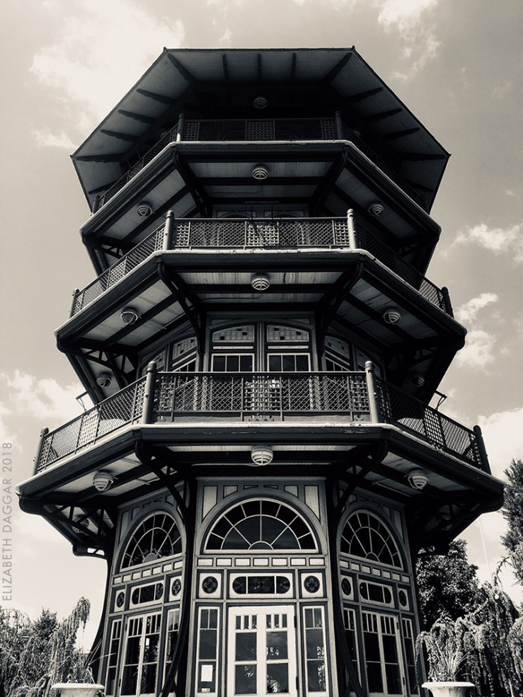 Photo of the pagoda in Patterson Park, Baltimore