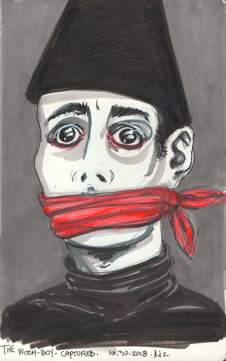 the witch boy, captured