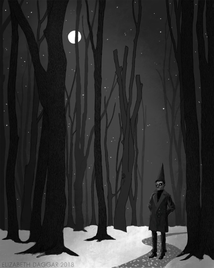 Witch-boy digital study No.2